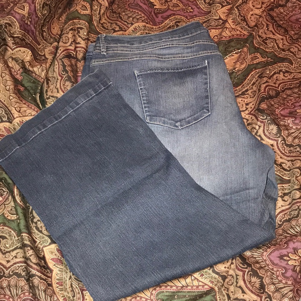 Cato premium boot cut jeans. Very comfy. Dark wash